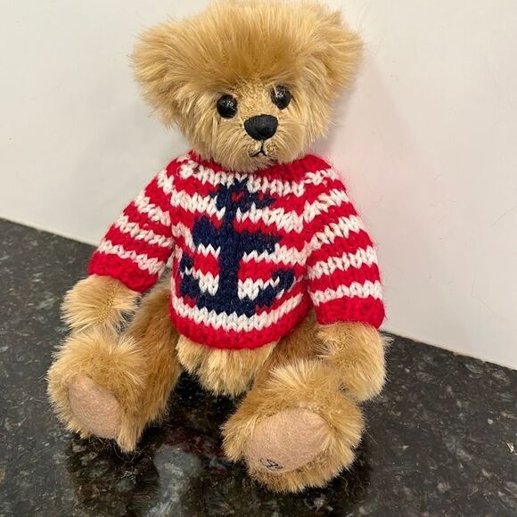 Cottage Collectibles-Ganz Teddy Bear Sweater w/Anchor by Sue Coe - Picture 1 of 9